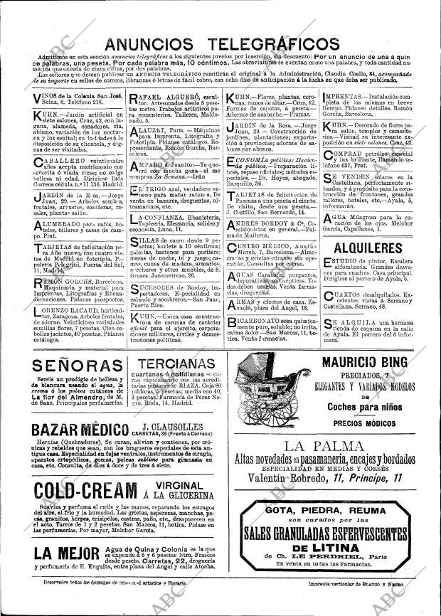 BLANCO Y NEGRO MADRID 16-12-1893 página 20