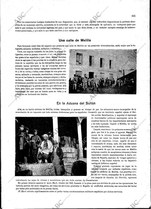 BLANCO Y NEGRO MADRID 23-12-1893 página 5