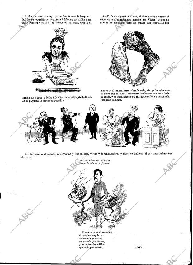 BLANCO Y NEGRO MADRID 10-02-1894 página 9