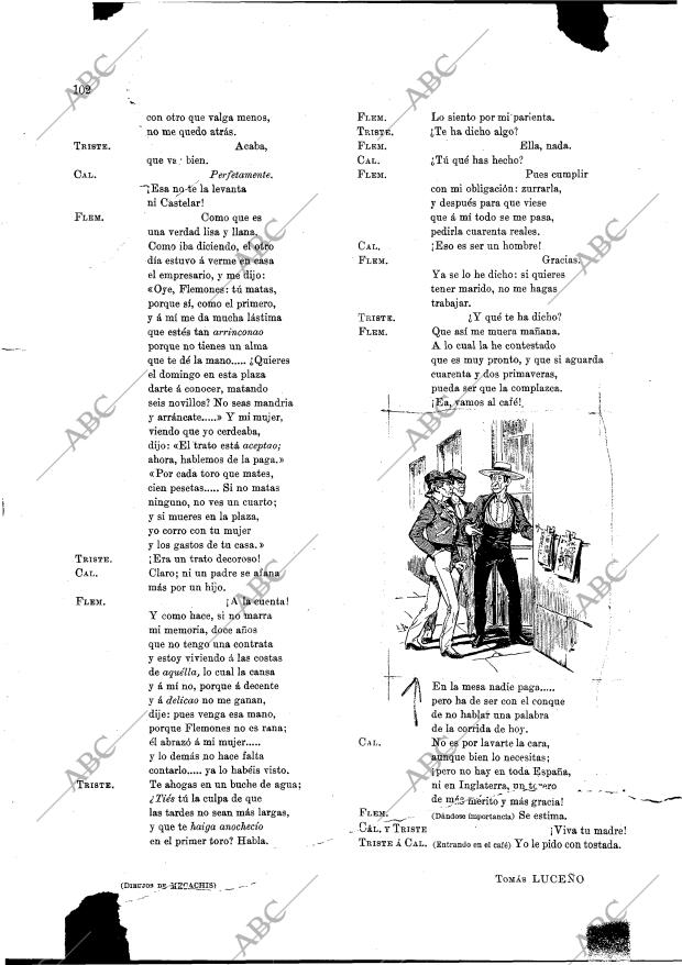 BLANCO Y NEGRO MADRID 17-02-1894 página 6