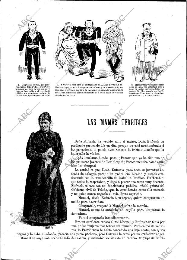 BLANCO Y NEGRO MADRID 07-04-1894 página 12