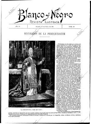 BLANCO Y NEGRO MADRID 19-05-1894 página 1