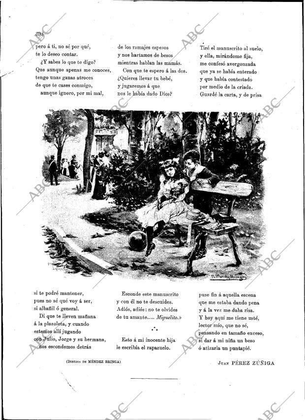 BLANCO Y NEGRO MADRID 23-06-1894 página 14