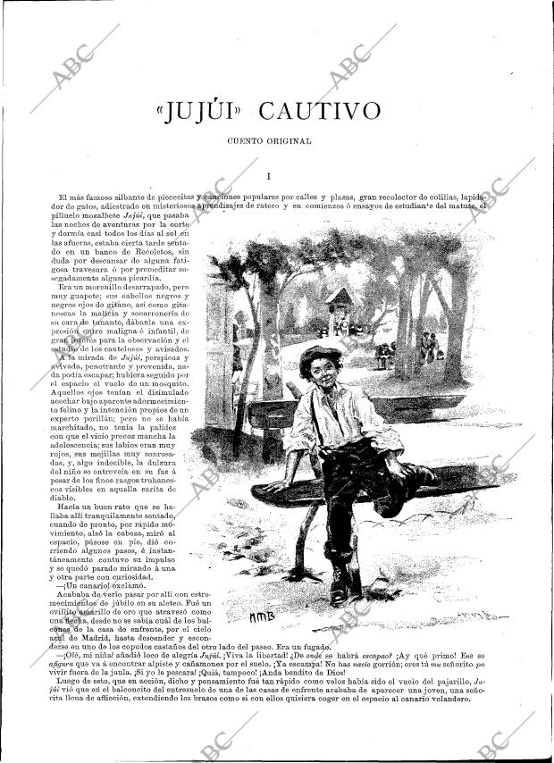 BLANCO Y NEGRO MADRID 21-07-1894 página 5