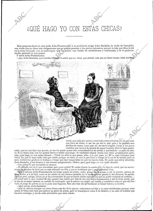 BLANCO Y NEGRO MADRID 15-09-1894 página 7