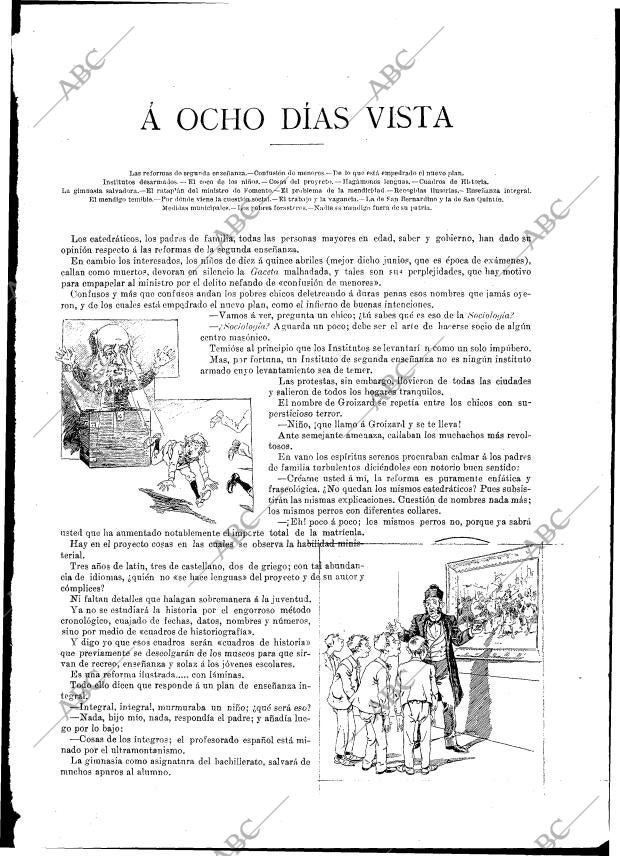 BLANCO Y NEGRO MADRID 06-10-1894 página 11