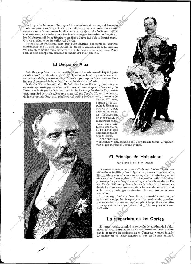 BLANCO Y NEGRO MADRID 17-11-1894 página 2