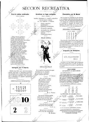 BLANCO Y NEGRO MADRID 24-11-1894 página 16