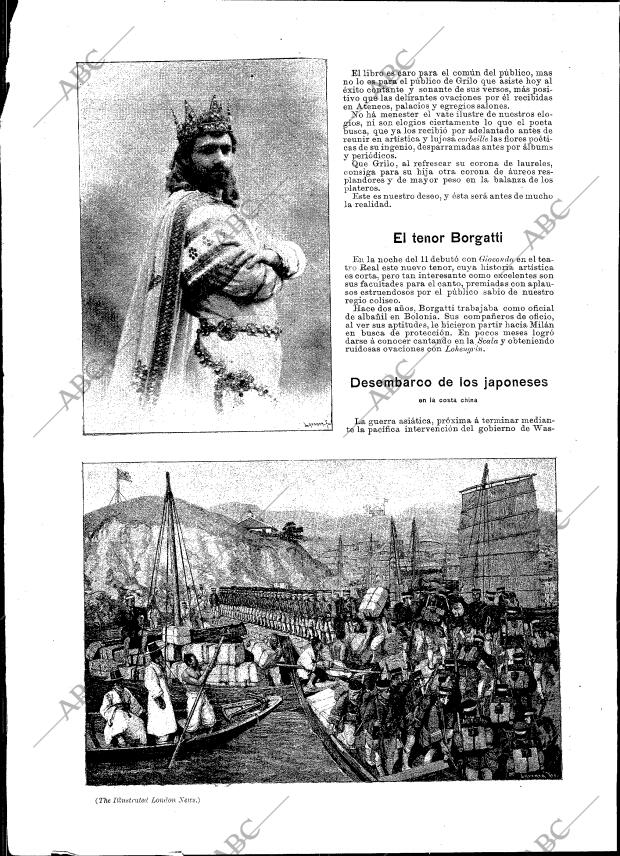 BLANCO Y NEGRO MADRID 24-11-1894 página 2