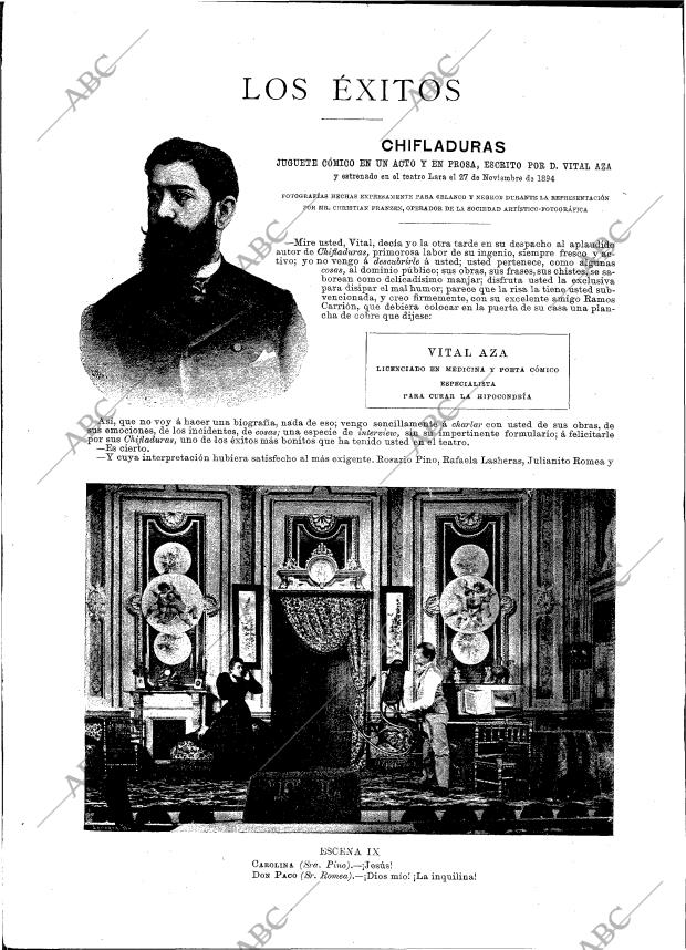 BLANCO Y NEGRO MADRID 08-12-1894 página 14