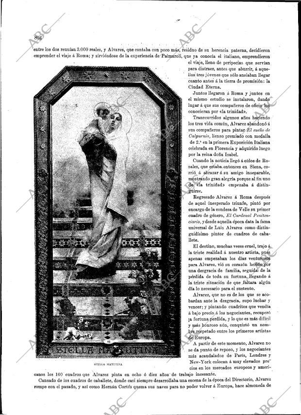 BLANCO Y NEGRO MADRID 15-12-1894 página 14