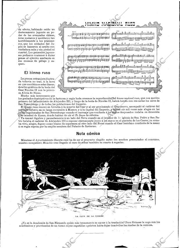 BLANCO Y NEGRO MADRID 15-12-1894 página 3