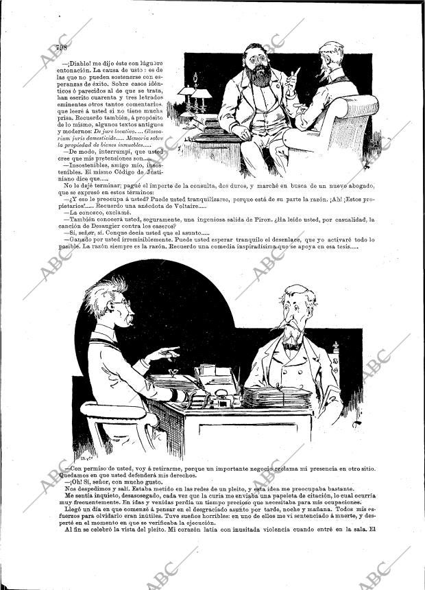 BLANCO Y NEGRO MADRID 15-12-1894 página 8