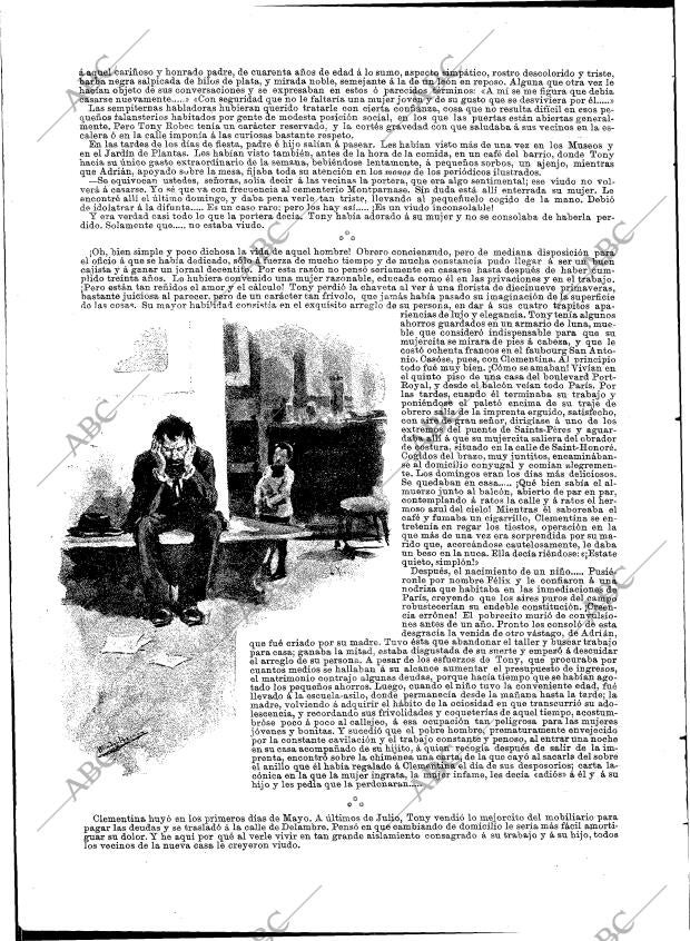 BLANCO Y NEGRO MADRID 12-01-1895 página 14