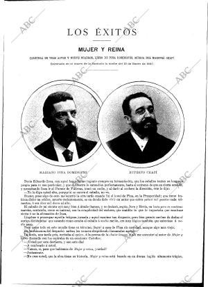 BLANCO Y NEGRO MADRID 26-01-1895 página 11