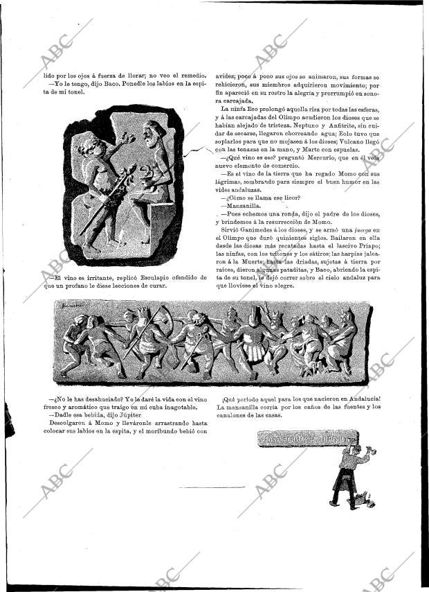 BLANCO Y NEGRO MADRID 02-02-1895 página 14