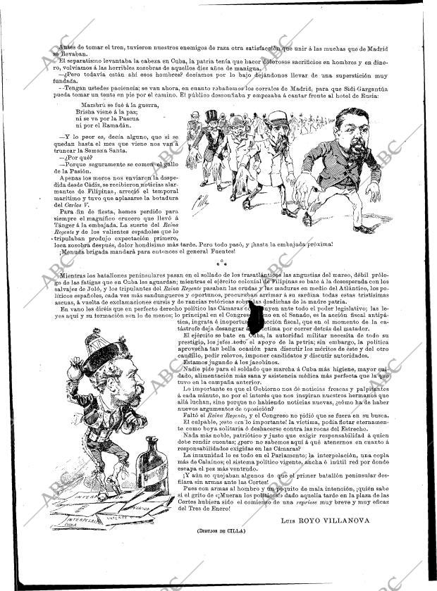 BLANCO Y NEGRO MADRID 23-03-1895 página 14