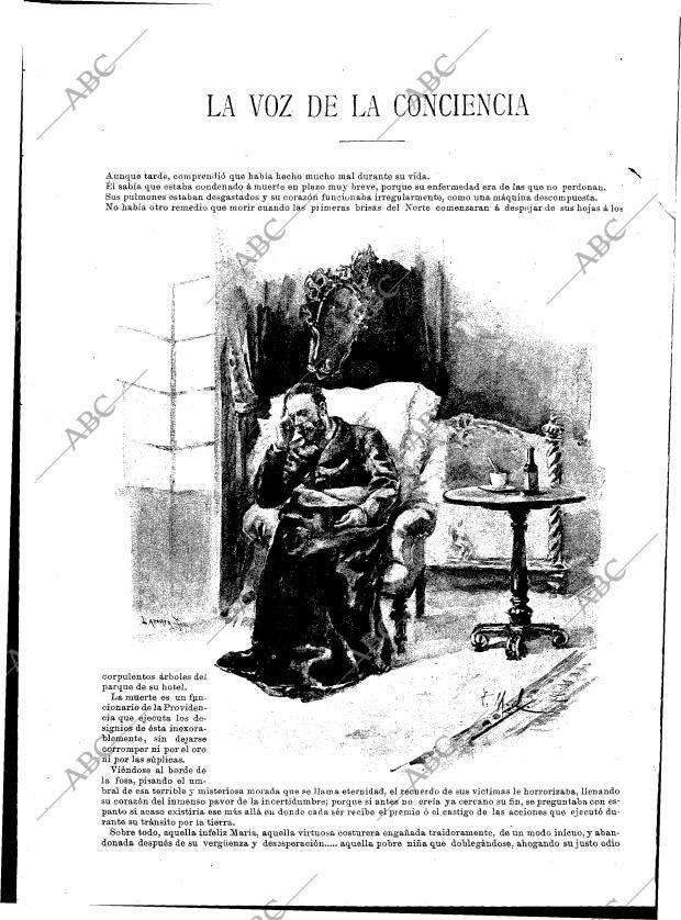 BLANCO Y NEGRO MADRID 23-03-1895 página 5