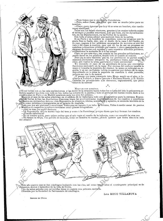 BLANCO Y NEGRO MADRID 04-05-1895 página 12