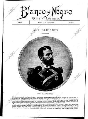 BLANCO Y NEGRO MADRID 01-06-1895 página 1