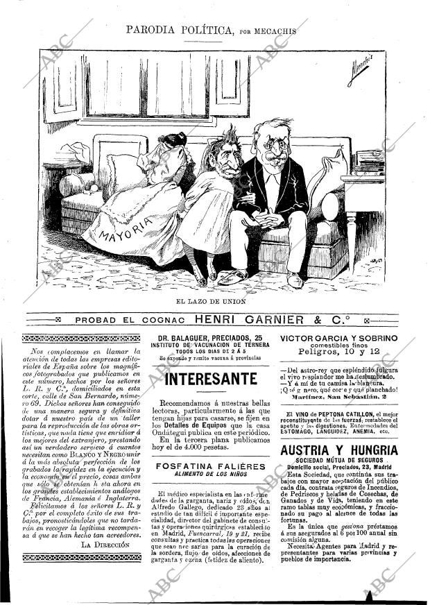 BLANCO Y NEGRO MADRID 15-06-1895 página 15