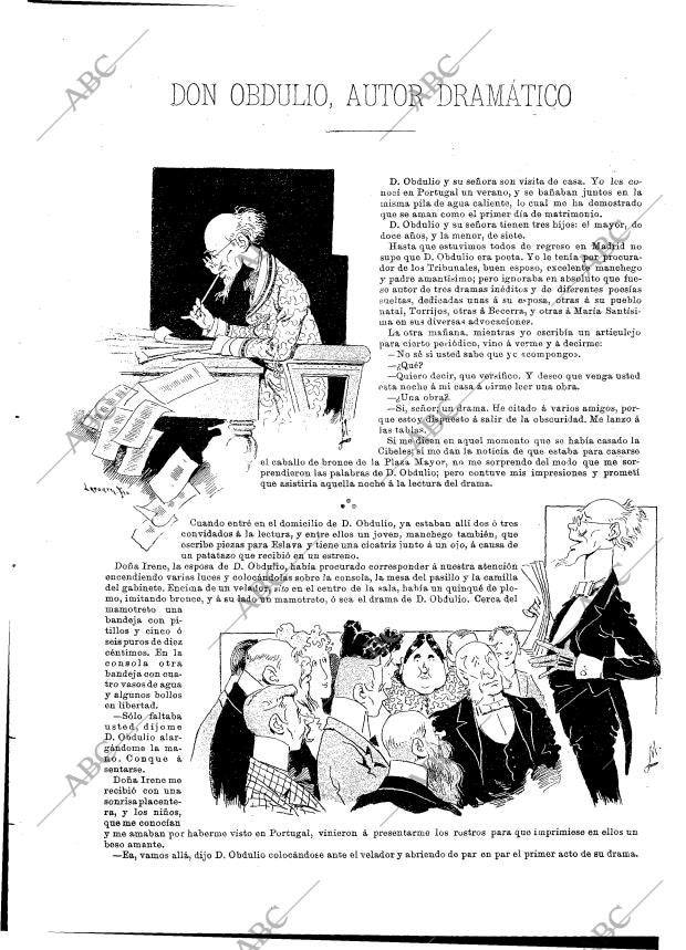 BLANCO Y NEGRO MADRID 13-07-1895 página 5