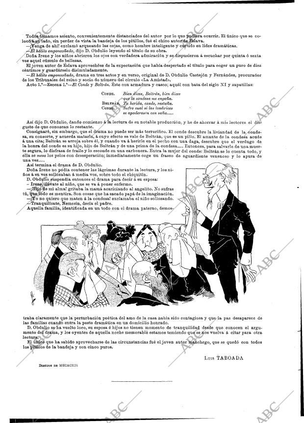 BLANCO Y NEGRO MADRID 13-07-1895 página 6