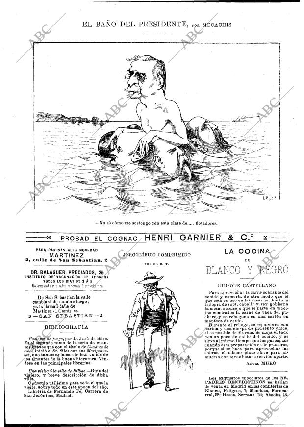 BLANCO Y NEGRO MADRID 10-08-1895 página 16