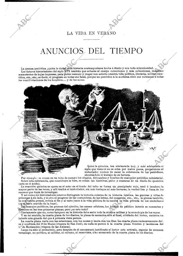 BLANCO Y NEGRO MADRID 28-09-1895 página 13