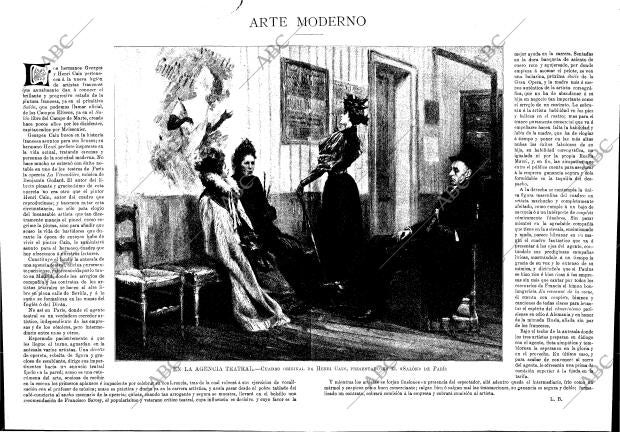 BLANCO Y NEGRO MADRID 28-09-1895 página 9