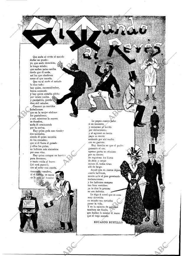 BLANCO Y NEGRO MADRID 19-10-1895 página 15