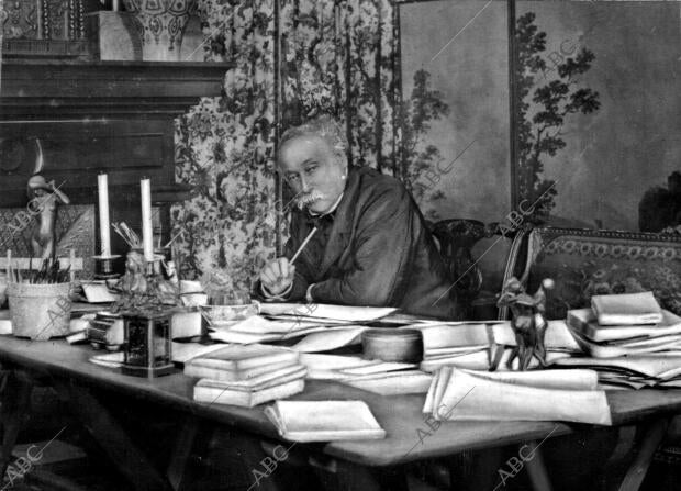 Fotografía tomada pocos días antes del fallecimiento del ilustre dramaturgo...