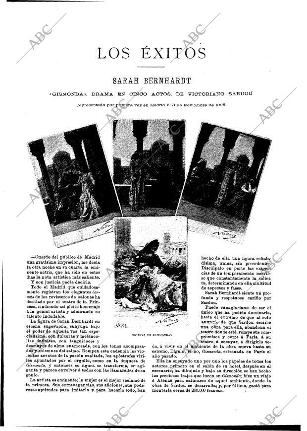 BLANCO Y NEGRO MADRID 09-11-1895 página 13