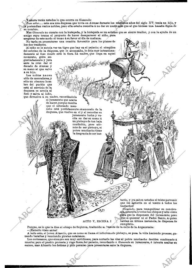 BLANCO Y NEGRO MADRID 09-11-1895 página 14