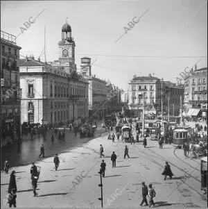 Vista de la Puerta del Sol