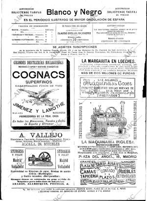 BLANCO Y NEGRO MADRID 11-01-1896 página 2