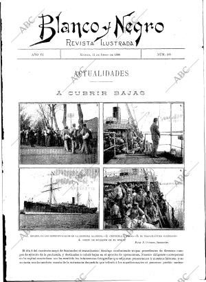 BLANCO Y NEGRO MADRID 11-01-1896 página 5