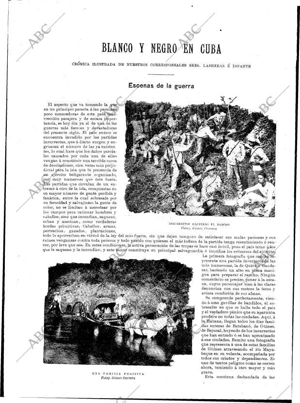 BLANCO Y NEGRO MADRID 18-01-1896 página 14