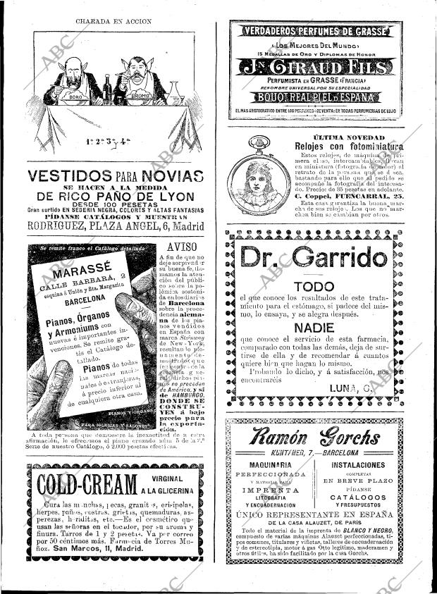 BLANCO Y NEGRO MADRID 25-01-1896 página 27