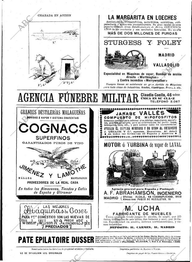 BLANCO Y NEGRO MADRID 08-02-1896 página 30