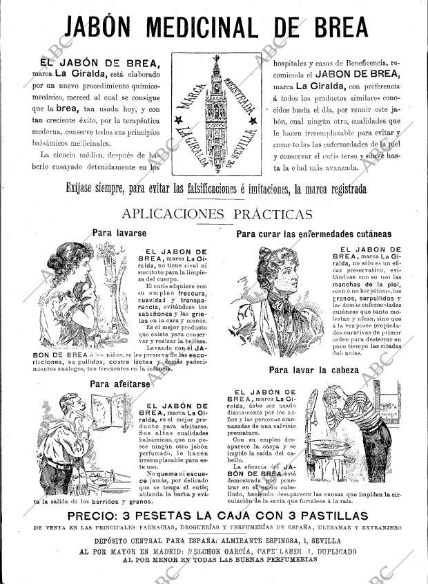 BLANCO Y NEGRO MADRID 22-02-1896 página 24