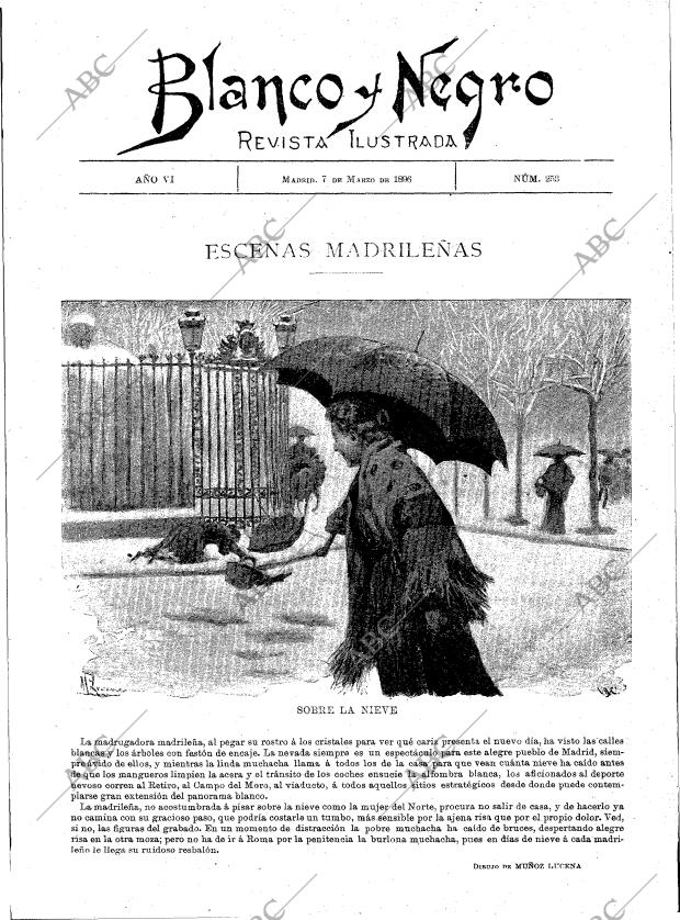 BLANCO Y NEGRO MADRID 07-03-1896 página 3