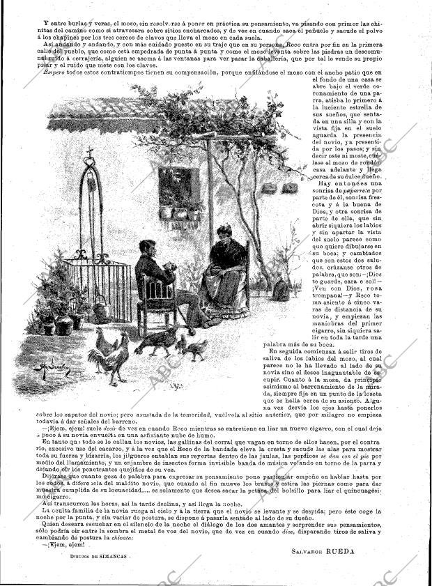 BLANCO Y NEGRO MADRID 14-03-1896 página 13