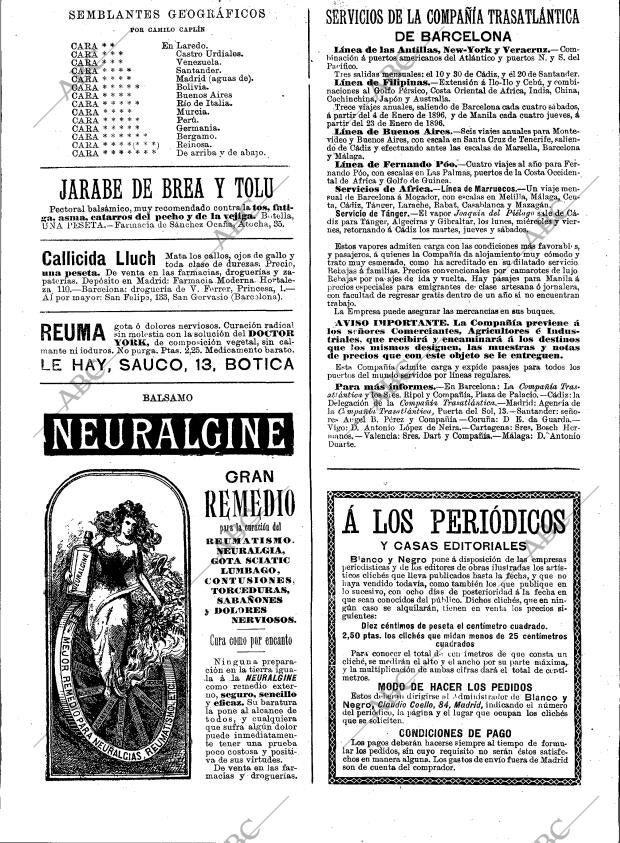 BLANCO Y NEGRO MADRID 14-03-1896 página 25