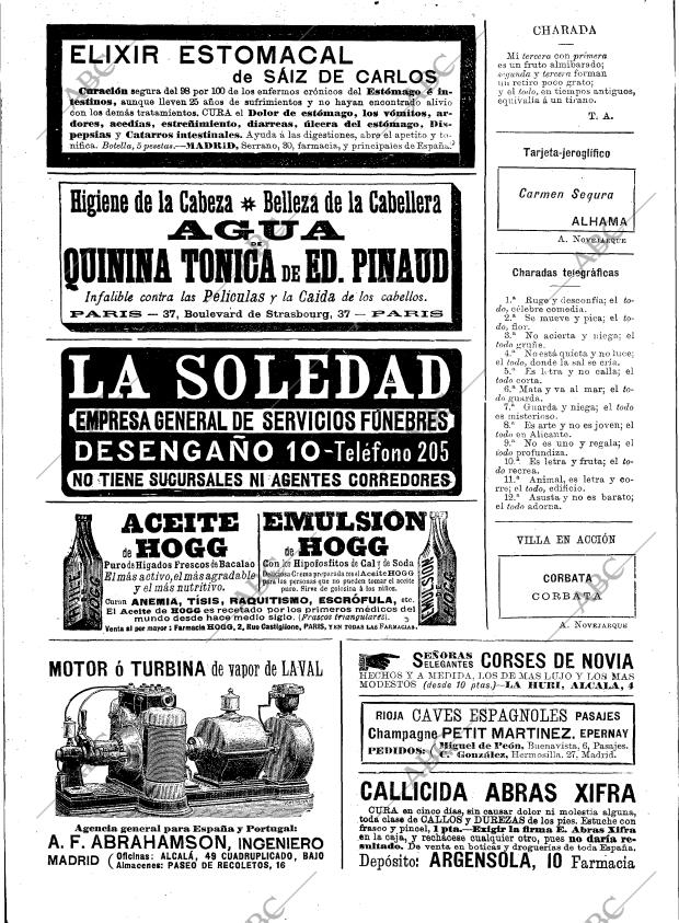 BLANCO Y NEGRO MADRID 14-03-1896 página 26