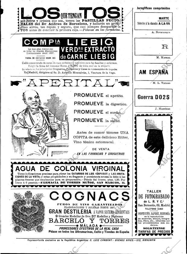 BLANCO Y NEGRO MADRID 14-03-1896 página 29