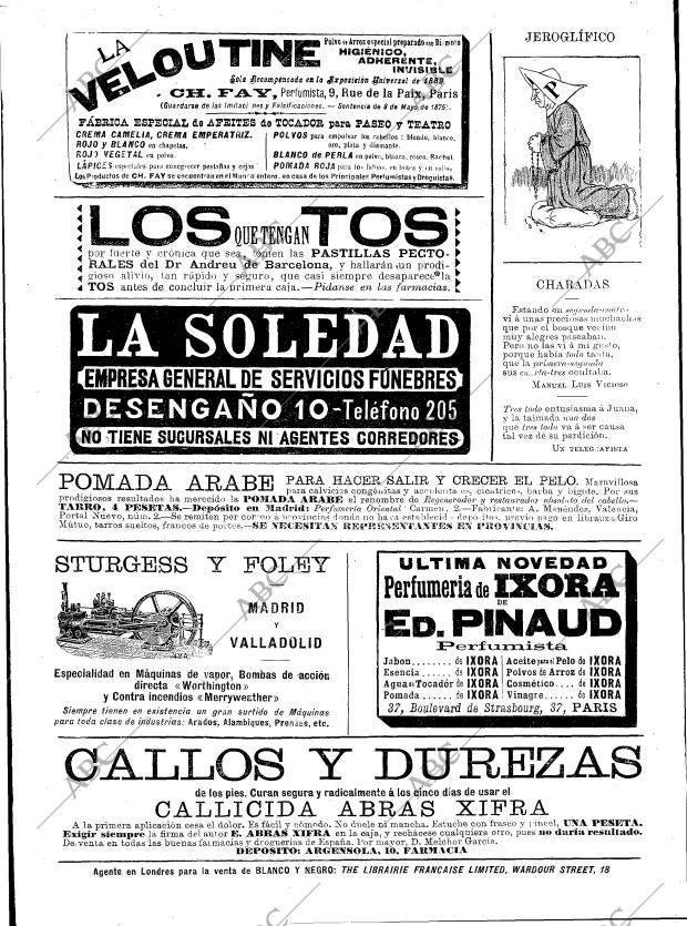 BLANCO Y NEGRO MADRID 21-03-1896 página 28