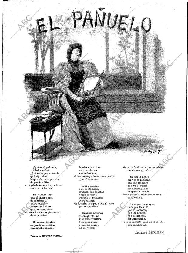 BLANCO Y NEGRO MADRID 28-03-1896 página 22