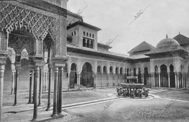 El Patio de los Leones de la Alhambra