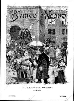 BLANCO Y NEGRO MADRID 11-04-1896